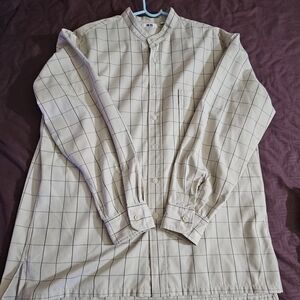 Uniqlo U Oversized Checked Flannel Lemaire Size Medium